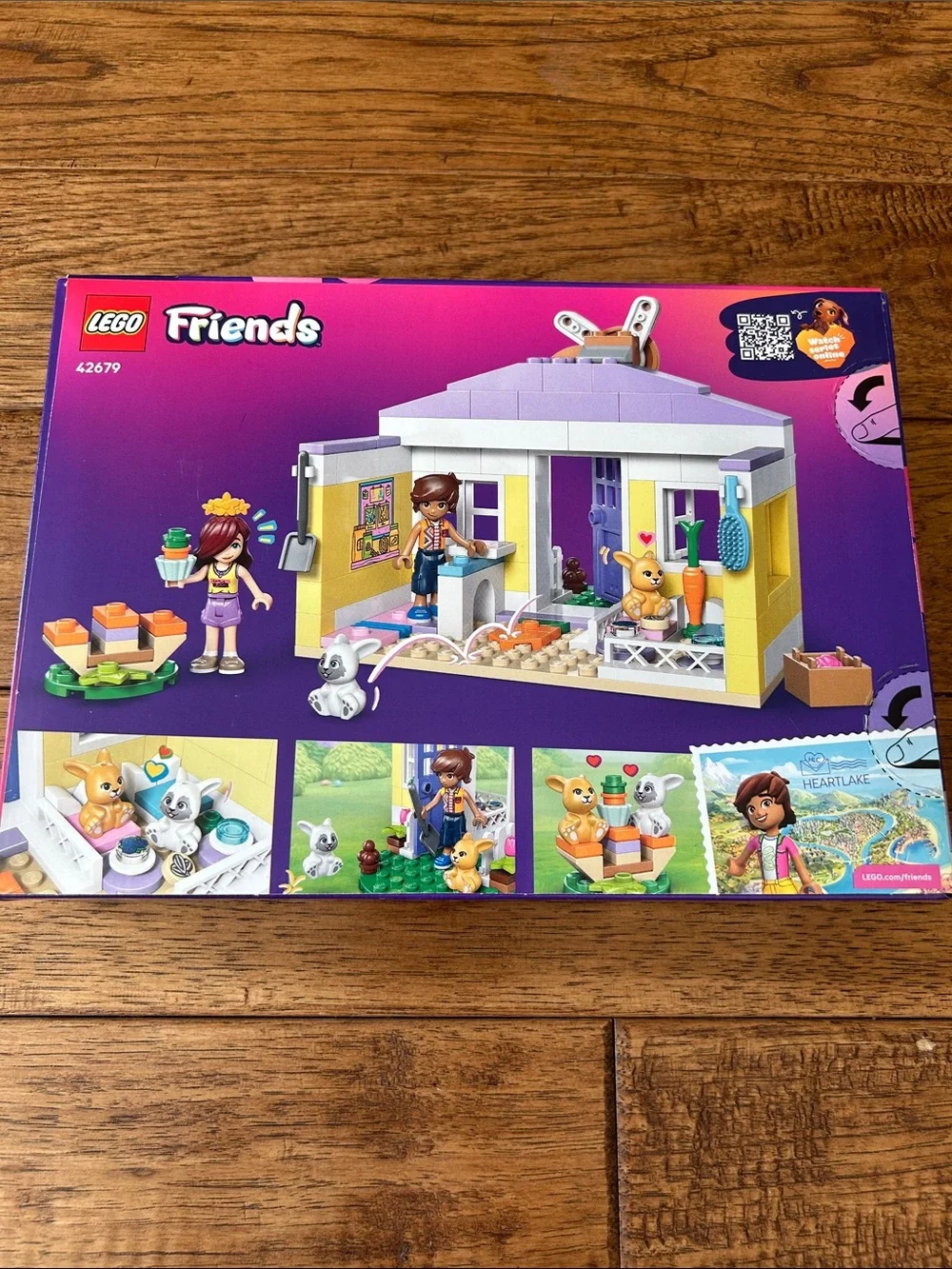 Lego Friends Heartlake City Bunny Hotel Play Set 161 Pieces New Sealed in Box